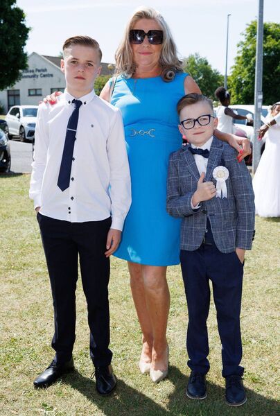 Michael O'Brien from Askea Boys NS, who made his First Holy Communion in the Askea Parish Church in Carlow