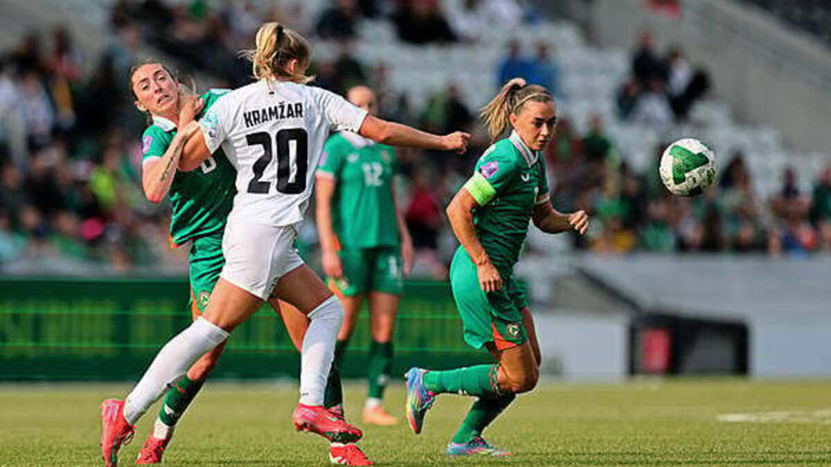 Women's Nations League: Republic of Ireland beat Slovenia