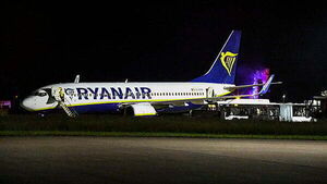 Ryanair flight forced to make emergency landing as nine injured Ryanair flight forced to make emergency landing as nine injured