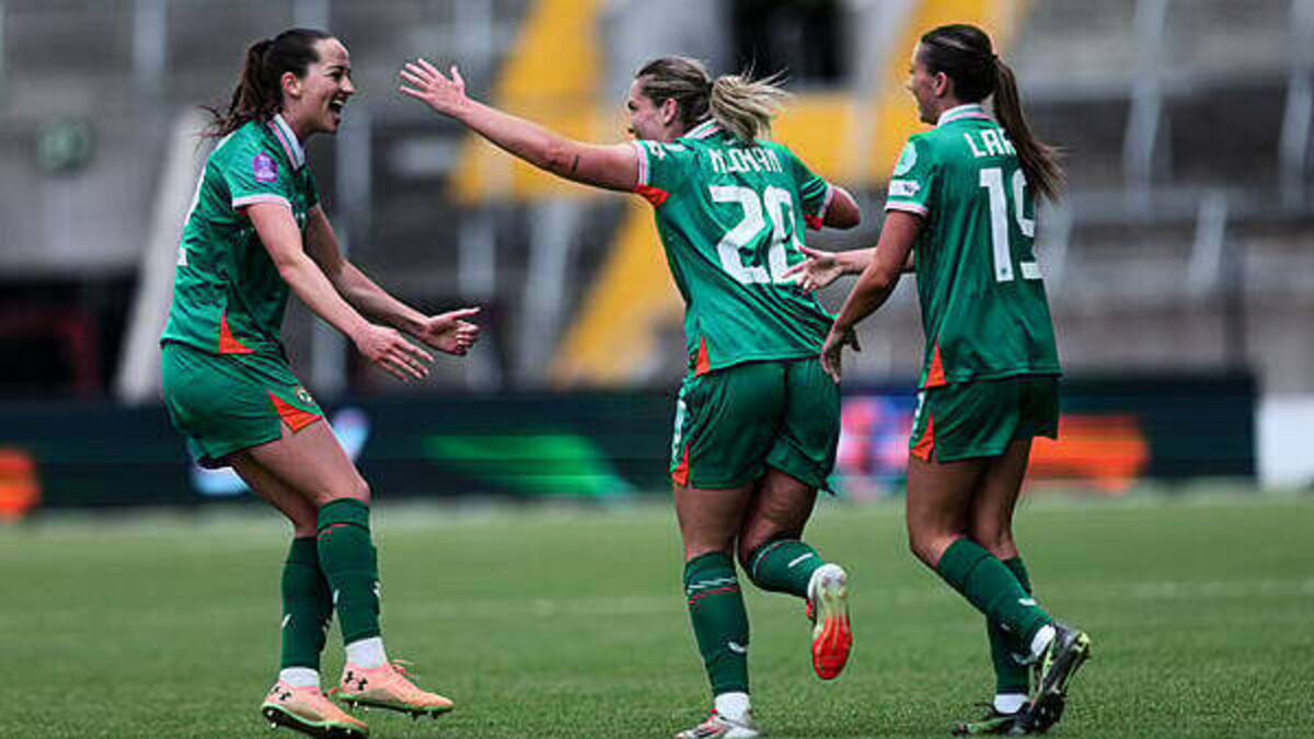 Ireland to face Belgium in women's Nations League play-off