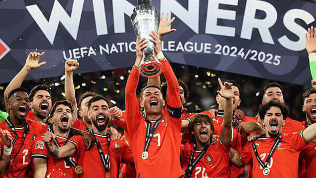 Portugal's emotional Ronaldo rejoices in winning Nations League