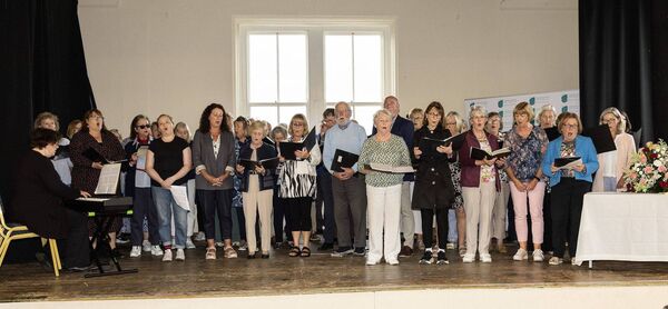 Carlow Choral Society, who performed after the awards ceremony
