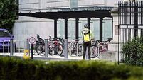 Construction of Leinster House bike shed was halted after manhole discovered on site