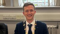 Carlow’s youngest-ever councillor takes the chain of office at 25 