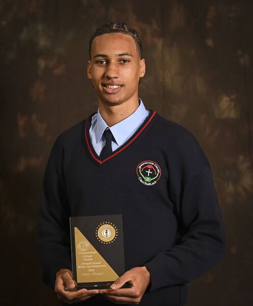 Overall Senior Male Sportsperson: Marc Mulhall Overall Senior Male Sportsperson: Marc Mulhall