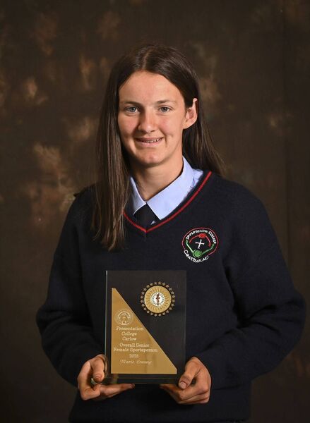 Overall Senior Female Sportsperson Award: Marie Cranny Overall Senior Female Sportsperson Award: Marie Cranny