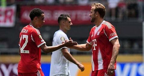 Jamal Musiala hits hat-trick as Bayern Munich put 10 past Auckland