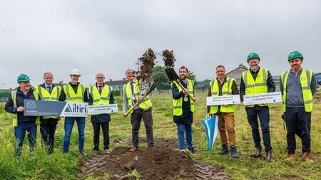 Sod-turning ceremony brings Tullow Road Community Hub one step closer