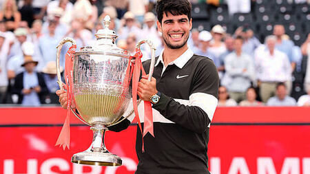 Carlos Alcaraz had ‘no expectations’ ahead of tennis grass season