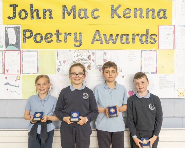 Room 9 - 1st Sophia, 2nd Alicia, 3rd Jack, Gaeilge Award James and Merit Willaim ( Not in) Room 9 - 1st Sophia, 2nd Alicia, 3rd Jack, Gaeilge Award James and Merit Willaim ( Not in)