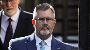 Jeffrey Donaldson: Judge wants all sides to work towards November trial date Jeffrey Donaldson: Judge wants all sides to work towards November trial date