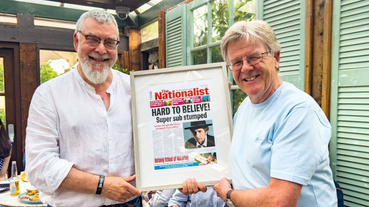 Peter retires from The Nationalist after 48 years