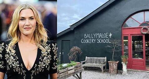 2024 Kate Winslet appearance at Cork's Ballymaloe Cookery School boosts profits