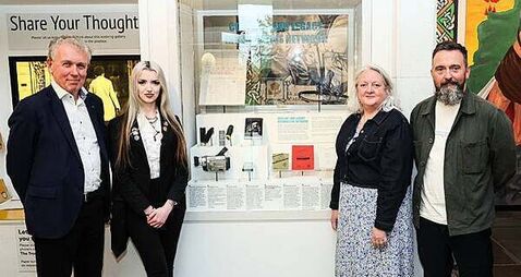 Glass from Guildhall and Bloody Sunday belt go on display to mark new initiative