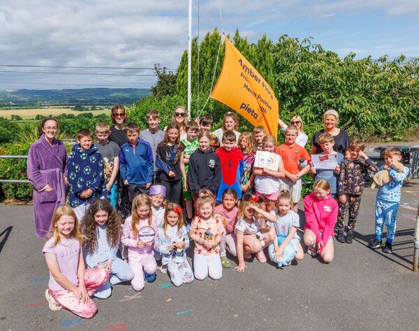 To mark the achievement, the school also held a fun-filled pyjama day