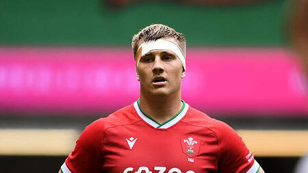 Ben Carter to head home after suffering concussion in Wales’ Test opener