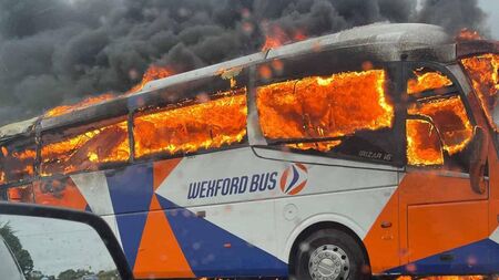 Cause of N80 bus fire unknown