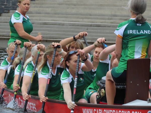 The Irish team training in Carlow