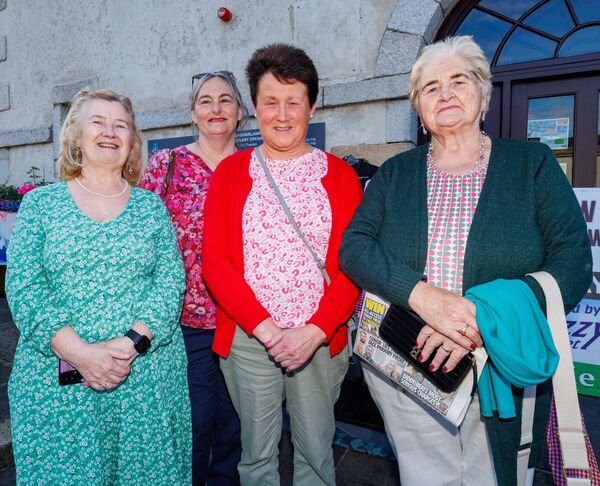 At the launch of the Tinahely Show in Tinahely were Nuala O'Dowd, Anne and Catriona Mulhall and Bridie Maher At the launch of the Tinahely Show in Tinahely were Nuala O'Dowd, Anne and Catriona Mulhall and Bridie Maher