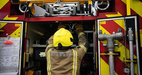 Crews from Waterford Fire Service attend another large fire in the city