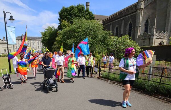 The Carlow Pride parade starting off from Carlow College on Sunday afternoon Photos: Paul Curran The Carlow Pride parade starting off from Carlow College on Sunday afternoon Photos: Paul Curran