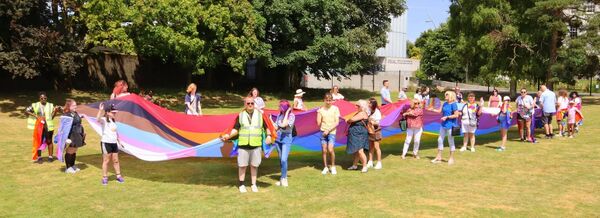 Flying the flag with pride Flying the flag with pride