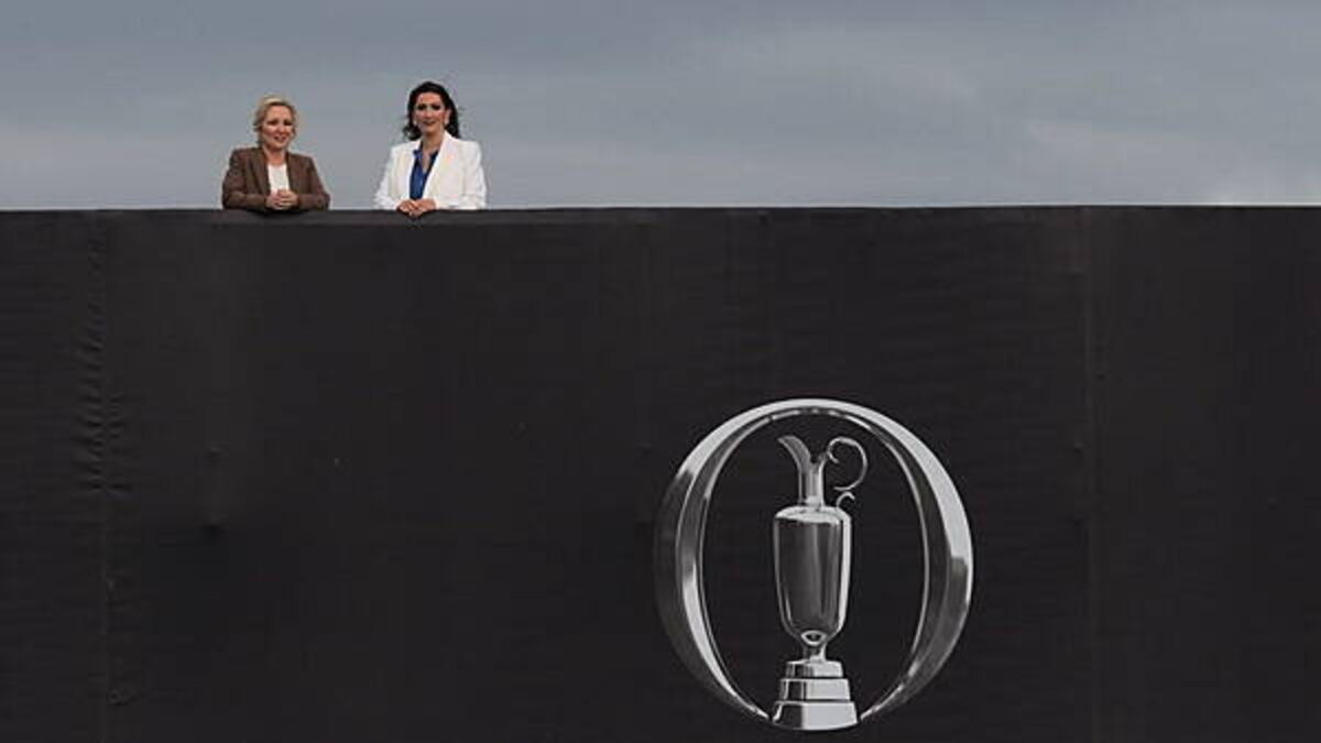 Northern Ireland’s leaders hail return of The Open to Portrush