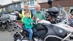 Carlow bikers raised €1,400 for Palestinian kids’ visit