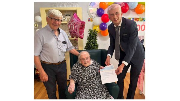 Carlow woman celebrates 100th birthday
