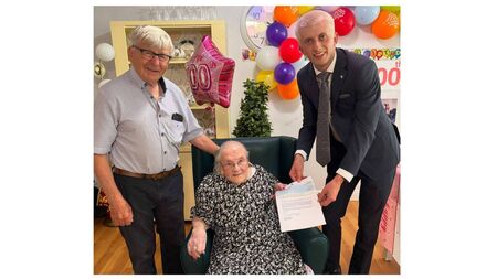 Carlow woman celebrates 100th birthday