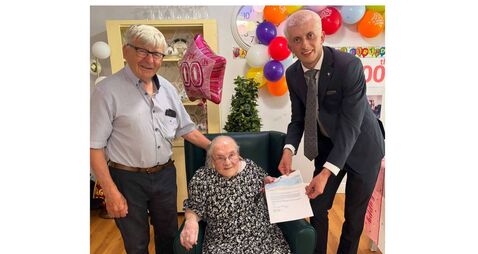 Carlow woman celebrates 100th birthday
