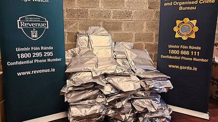 Man arrested and cannabis worth €1.6 million seized