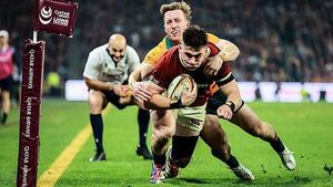 Lions dominate early to down Wallabies 27-19 in first test Lions dominate early to down Wallabies 27-19 in first test