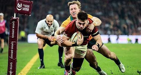 Lions dominate early to down Wallabies 27-19 in first test