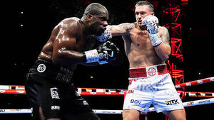 Oleksandr Usyk proves too strong again for Daniel Dubois at Wembley Oleksandr Usyk proves too strong again for Daniel Dubois at Wembley