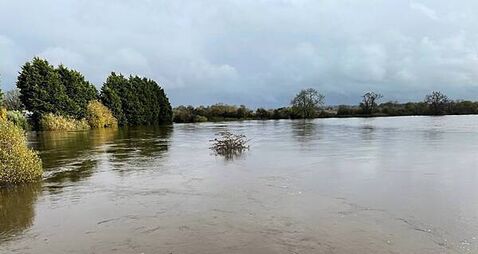 Flooding across parts of Ireland after heavy rain