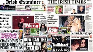 What the papers say: Wednesday's front pages What the papers say: Wednesday's front pages