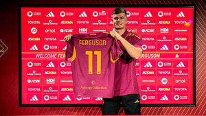 Ireland striker Evan Ferguson joins AS Roma in loan move Ireland striker Evan Ferguson joins AS Roma in loan move