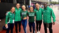 Scott and Nolan compete for Ireland