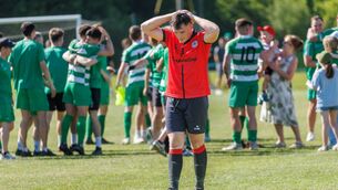 <p>New Oak will be looking for revenge against Evergreen after they were paired with the Kilkenny side in the second round of the LFA Senior Cup Photo: michaelorourkephotography.ie</p>