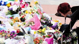 Sharon Osbourne emotional as family look at Ozzy Osbourne tributes in Birmingham