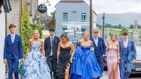 Photo Gallery: Borris College debs ball
