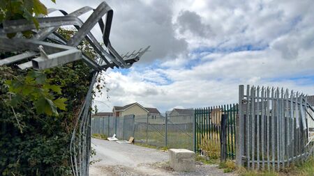 Residents fear for safety after gate between housing estates is destroyed