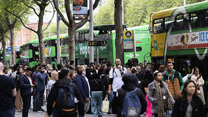 Record numbers used public transport last year with journeys up almost 11% Record numbers used public transport last year with journeys up almost 11%
