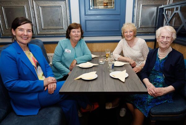 At the launch of the Tullow Show were Catherine Callaghan TD, Mary Deane, Christine O'Toole and Rita O'Byrne