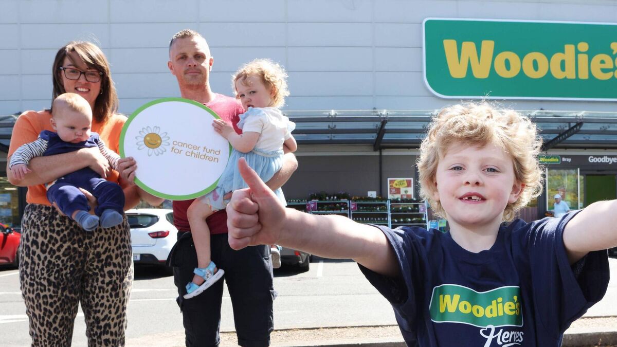 Little Caoimhe (6) raising money for cancer charity 