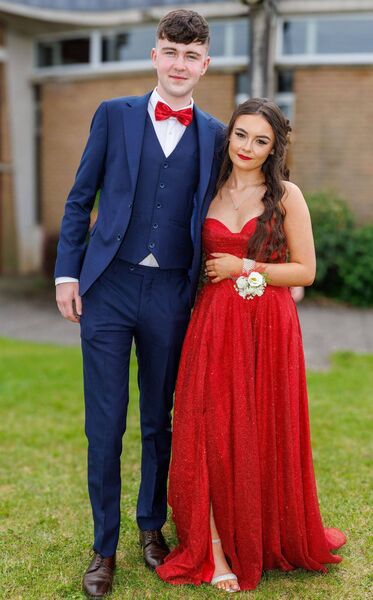 Finn Hughes and Ciara Ní Eathírn