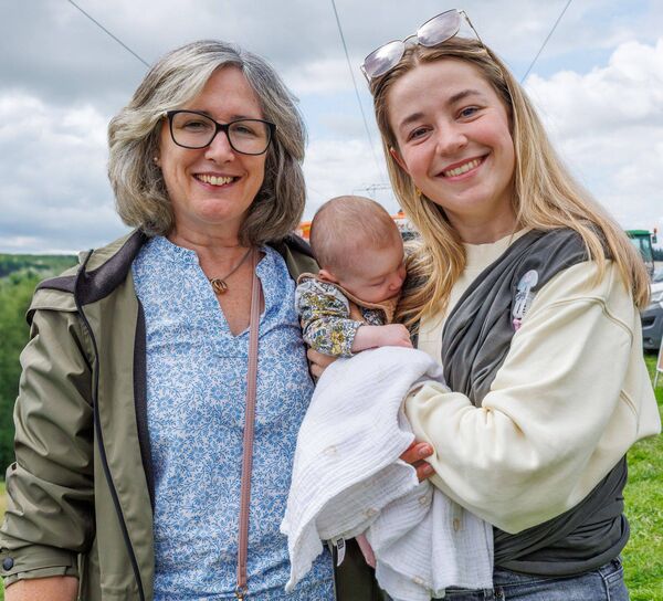 Sinead Barnes, her daughter Aoife Duffy and Eada Barnes Sinead Barnes, her daughter Aoife Duffy and Eada Barnes