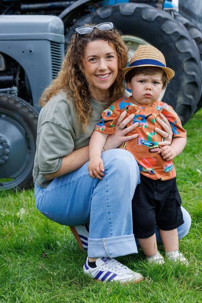 Claire O'Reilly and her son William Claire O'Reilly and her son William