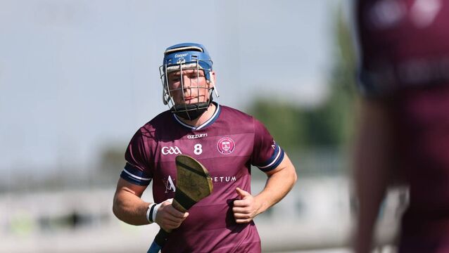 <p>Mikey Bambrick scored three points for Naomh Brid as they booked their place in the Intermediate Hurling Final Photo: Pat Ahern</p>